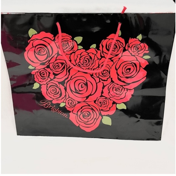 Brighton Purple Nolita Python Embossed Leather Shoulder Bag With Dust Bag NWT - Picture 13 of 14